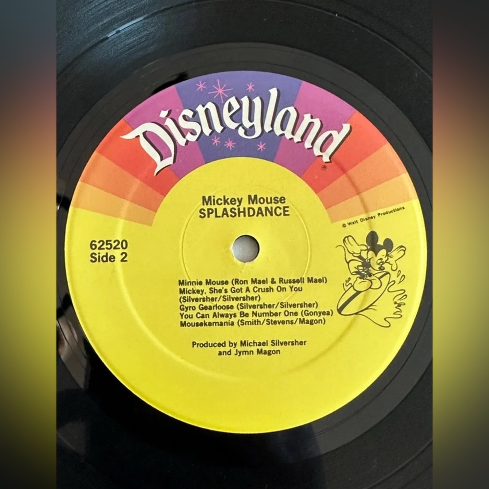 Vintage Walt Disney Production’s Mickey Mouse 1983 Splashdance Great Condition - Picture 7 of 9